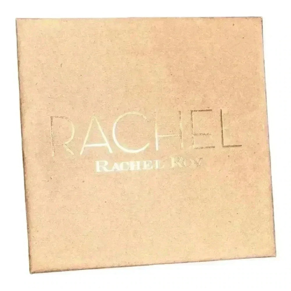 RACHEL Rachel Roy Gold Tone Box Earring Set - Picture 4 of 4